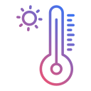 la temperatura icon