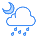 lluvia nocturna icon