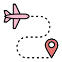 ruta de vuelo icon