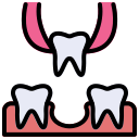 extracción dental icon