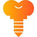 implante dental icon