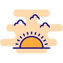 puesta de sol icon