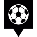 pin de fútbol icon