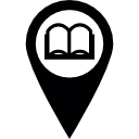 szpilka biblioteczna ikona