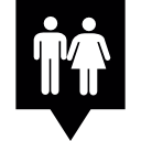 toiletten-pin icon