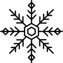 símbolo de nieve icon