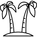 dos palmeras icon