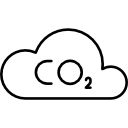 nube de co2 icon