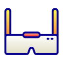 gafas 3d icon