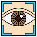 escáner ocular icon