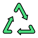 biodegradable icon