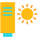 crema solar icon