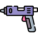 pistola de pegamento icon