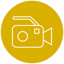 camara de video icon