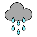 lluvia pesada icon