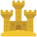 castillo de arena icon