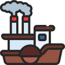 buque de vapor icon