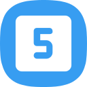 número 5 icon