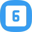 número 6 icon