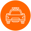 coche de policía icon