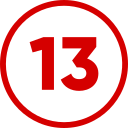 número 13