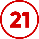 número 21 icon