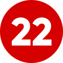 número 22 icon