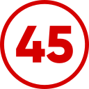 45