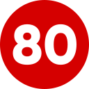 80 