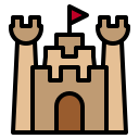 castillo de arena icon