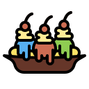 banana split icon