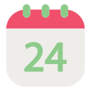 fecha del calendario icon