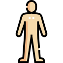 Standing human body silhouette icon Body Parts icon Human icon png download  - 524*1234 - Free Transparent Body Parts Icon png Download. - CleanPNG /  KissPNG