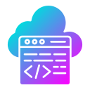 codificación en la nube icon