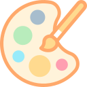 paleta de pintura icon