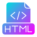 archivo html icon