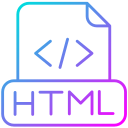 archivo html icon