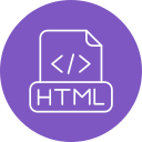 archivo html icon