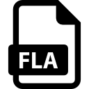 fichier fla Icône