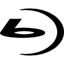 bluray groot logo icoon
