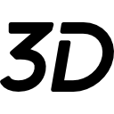 símbolo 3d 