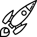 Rocket Flying icon