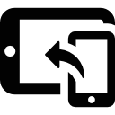 tablette et téléphone portable Icône