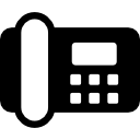 fax e telefone Ícone