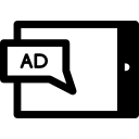 tableta ad icon