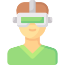 gafas de realidad virtual icon