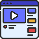 contenido de vídeo icon