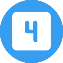 número 4 icon