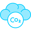 nube de co2 icon