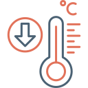 baja temperatura icon